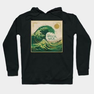 GREEN WAVE Hoodie